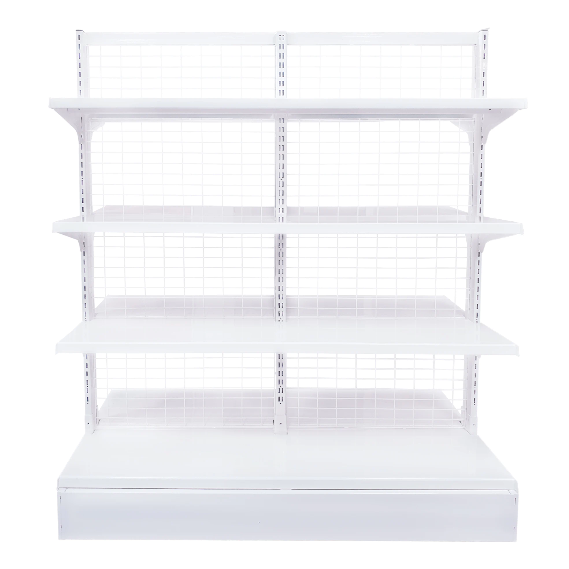 Double-Sided Gondola Display Rack