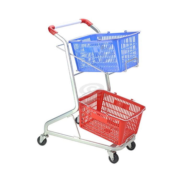 2 Tiers Shopping Cart