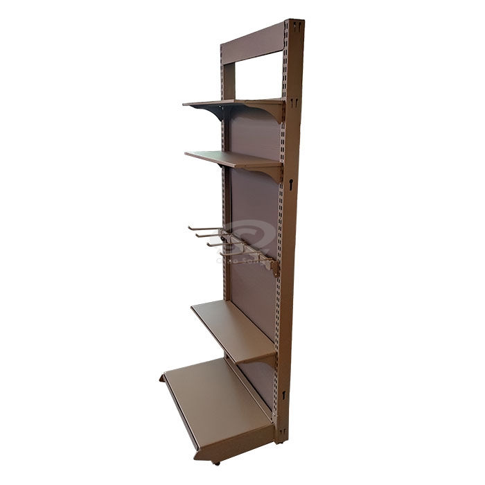 Multi-Function Display Shelving with Hooks and Shelves