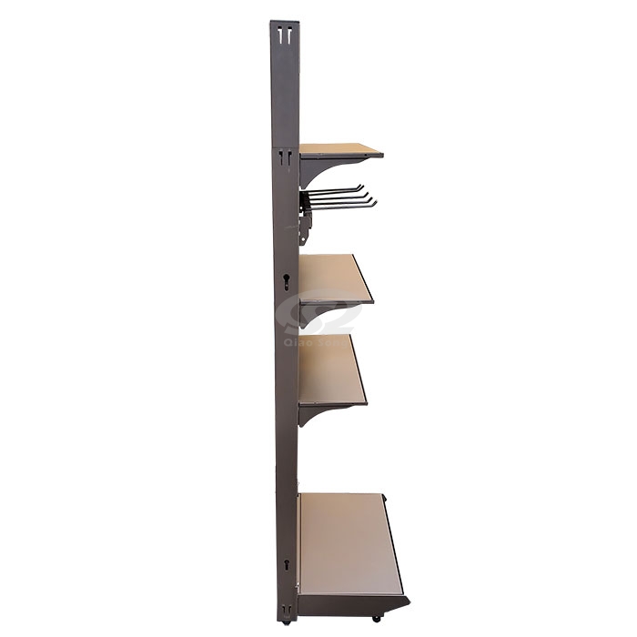 Multi-Function Display Shelving with Hooks and Shelves