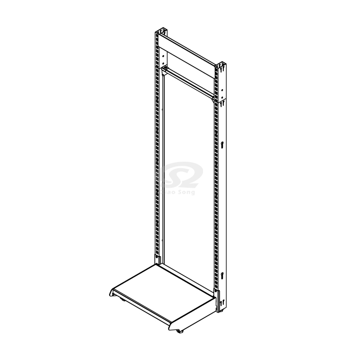 Multi-Function Display Shelving with Hooks and Shelves