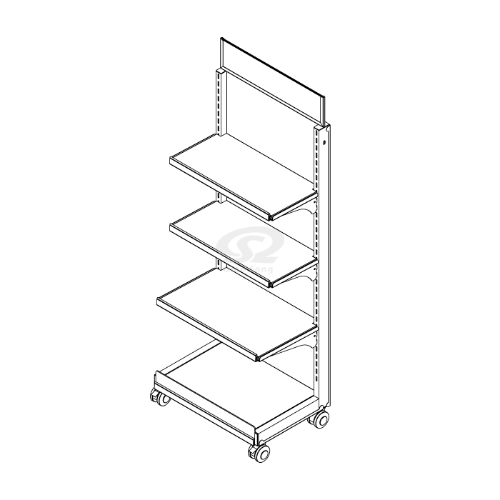 Grocery Gondola Shelving