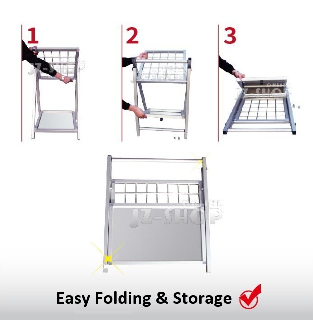 40-Hole Aluminum Alloy Unbrella Stand