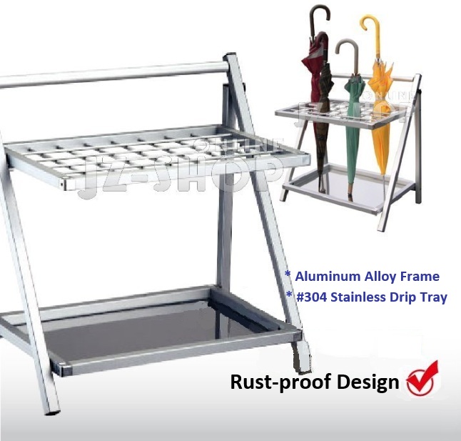 40-Hole Aluminum Alloy Unbrella Stand