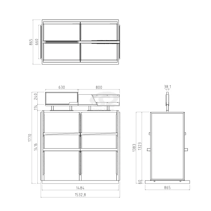 Boutique Display Rack