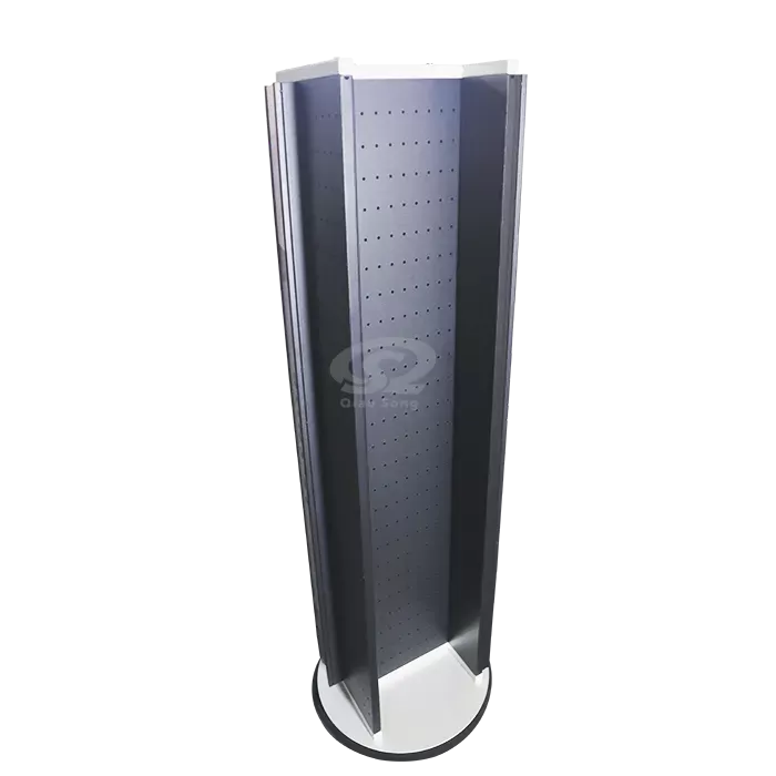 4-Way Spinning Pegboard Display Rack