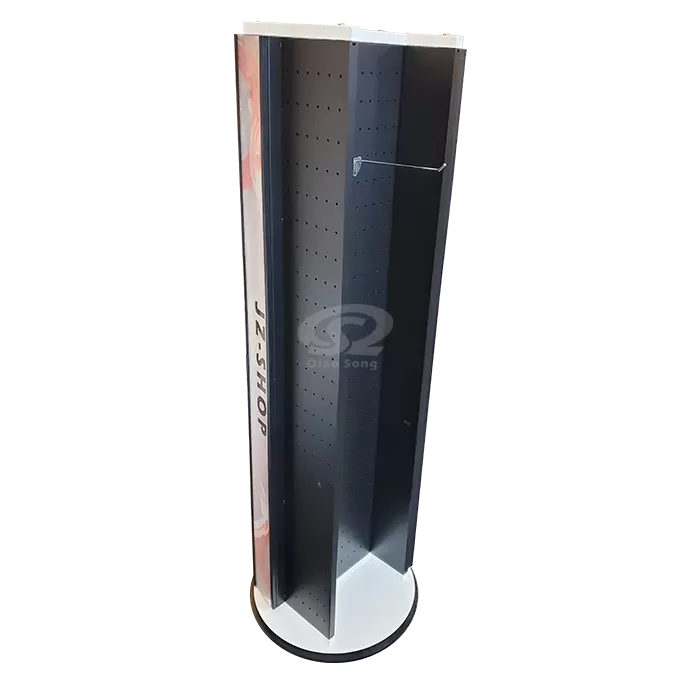 4-Way Spinning Pegboard Display Rack