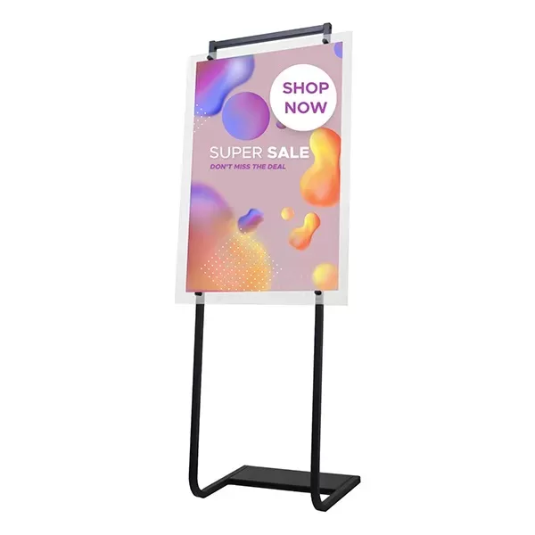 Free-Standing Poster Stand