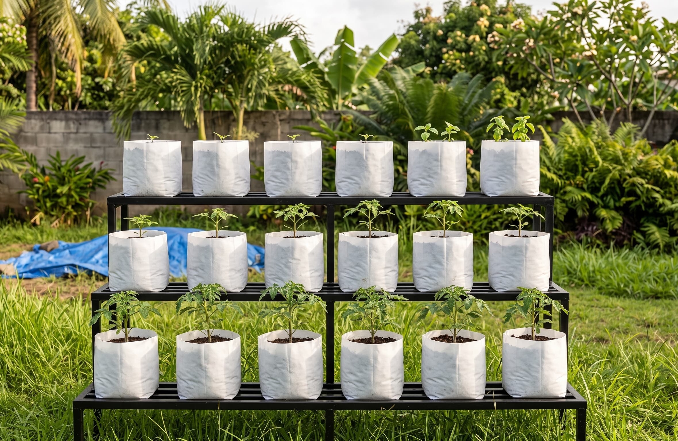 Ten years to grow trees