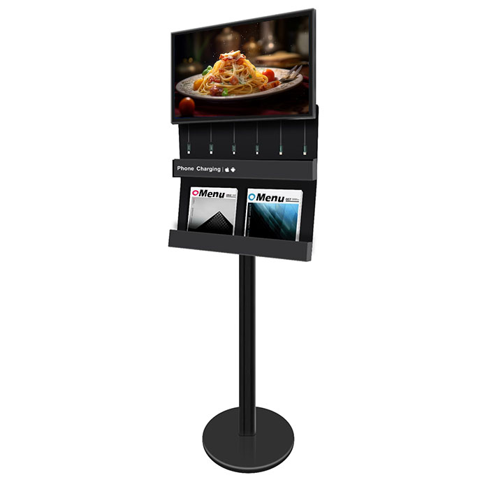 LCD Charging Station with Menu Holder