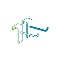 Bracket, Hook, Hanging Rail Bracket, Hook, Hanging Rail